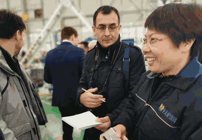 Russian Customers Visit ZTelec Transformer Workshop